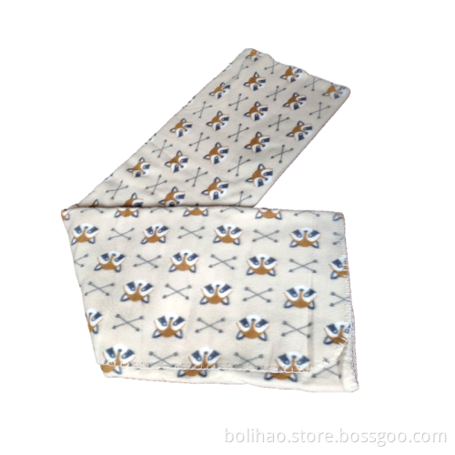 New Design Printed Brushed Polar Fleece Blanket Throws